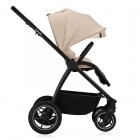 Carucior 2 in 1 Lionelo Meril, Bej, Landou si scaun XL, Reversibil, Ventilatie 3D, Accesorii, Pana la 22 kg