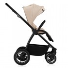 Carucior 2 in 1 Lionelo Meril, Bej, Landou si scaun XL, Reversibil, Ventilatie 3D, Accesorii, Pana la 22 kg