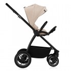 Carucior 2 in 1 Lionelo Meril, Bej, Landou si scaun XL, Reversibil, Ventilatie 3D, Accesorii, Pana la 22 kg