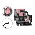 Tricicleta copii, Lionelo, Haari, Ultrapliabila, Multifunctionala, Suport picioare, Control al directiei, Scaun reversibil, Rotire 360 grade, Conform cu standardul european de securitate EN71, Bubblegum