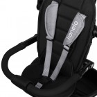 Tricicleta copii, Lionelo, Berry, 2 in 1, Multifunctionala, Suport picioare, Control al directiei, Scaun reversibil, Rotire 360 grade, Functie de roata libera, Utilizare pana la 5 ani, Constructie din otel, Conform cu standardul EN71, Gri