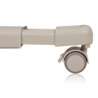 Patut co-sleeper Lionelo Aurora 3 in 1, cu leganare, setare unghiulara si saltea inclusa, 0 luni+, Bej