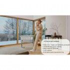 Patut co-sleeper Lionelo Aurora 3 in 1, cu leganare, setare unghiulara si saltea inclusa, 0 luni+, Bej