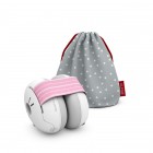 Casti antifonice pentru bebelusi, ofera protectie auditiva, SNR 23, roz, ALPINE Muffy Baby Pink ALP24951