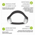 Casti antifonice pentru bebelusi, ofera protectie auditiva, SNR 23, negru, ALPINE Muffy Baby Black ALP25613