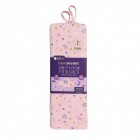 Set doua cearceafuri, roz, cu elastic 140 cm x 70 cm Clevamama 3365