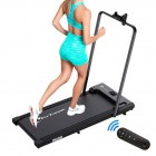 Banda de alergare FitTronic Delta Walk 200H, motor 2 CP, greutate maxima 100 kg, viteza maxima 6 km/h, dimensiune redusa, teleco