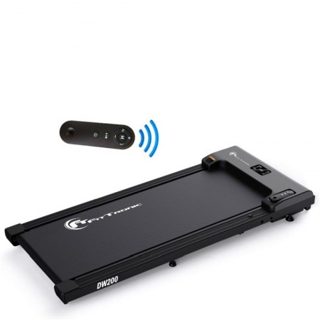 Banda de alergare FitTronic Delta Walk 200, motor 2 CP, viteza maxima 6 km/h, greutate maxima 100 kg, telecomanda, dimensiune re