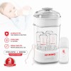 Sterilizator biberoane electric cu aburi si functie uscare Mamimo BSD2005, 5 biberoane, sterilizare rapida, biberon sticla cadou