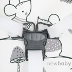 Scaun de masa, New Baby, 2 in 1, Transformabil in masuta si scaun, Din lemn, Inaltime 93 cm, Jerry