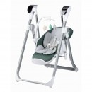 Scaun de masa si balansoar, FreeON, Oli Deluxe, 2 in 1, Transformabil, Multifunctional, Cu melodii de leagan, 0 luni+, Pistachio