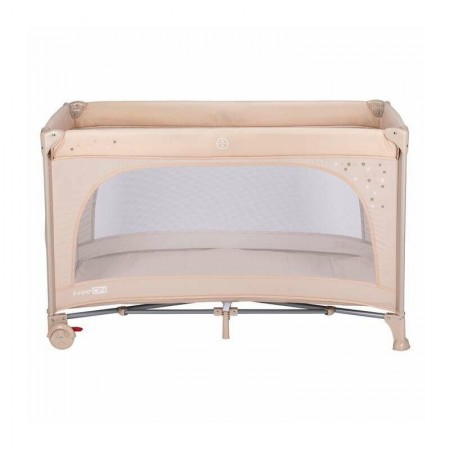 Patut pliant, FreeON, Nook, Cu un nivel, 120x60 cm, Beige