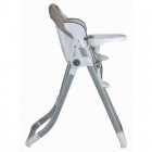 Scaun de masa si balansoar, FreeON, Oli Deluxe, 2 in 1, Transformabil, Multifunctional, Cu melodii de leagan, 0 luni+, Beige