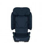 Scaun auto pliabil, Lionelo, Orin, i-Size, 100-150 cm, Tetiera reglabila in 14 pozitii, Spatar in 4 pozitii, Isofix+Top Tether, Sezut ergonomic, Husa transport, Suport sticla, Albastru