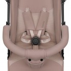 Carucior sport, Lionelo, Elia, Cu plasa de tantari, Suport de picioare reglabil, Spatar ajustabil in 4 pozitii, Capotina XXL, Pliere tip umbrela, Capacitate 15 kg, 6 luni+, EN 1888, Bej Taupe