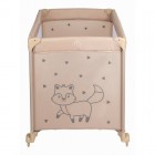 Patut pliant, FreeON, Nap, Cu un nivel, 120x60 cm, Beige
