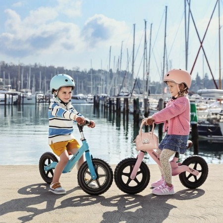 Bicicleta fara pedale, Free2Move, Cool Bike, Cu ghidon si sa reglabile, Roti din EVA, Pana in 30 Kg, Roti 12 inch, 24 luni+, Pink