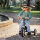 Tricicleta, Petite&Mars, Turbo, Editie limitata, 5 in 1, Multifunctionala, Vehicul de impins, Bicicleta cu/fara pedale, Cu maner de ghidaj, Detasabil, Roti din cauciuc, Pana la 25 kg, 1.5-5 ani, Llama Vibes